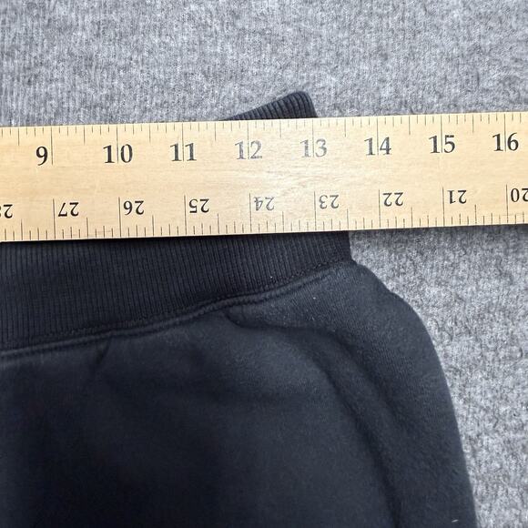 Nike Joggers Sweatpants Mens Small Black Fleece Tapered Pockets Workout Comfort - Picture 5 of 7